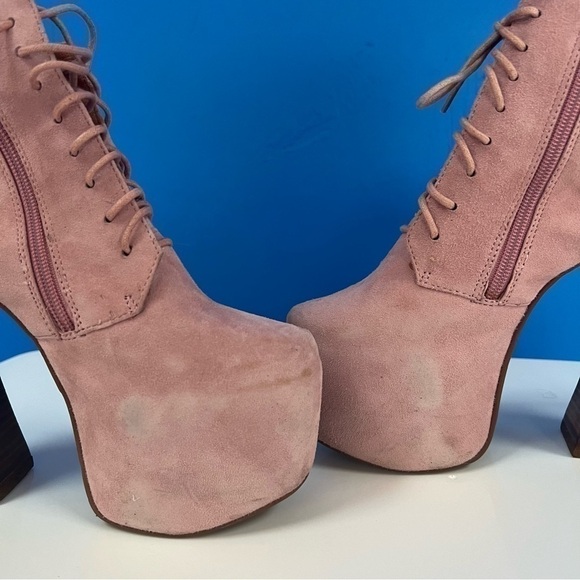 Pink Jeffrey Campbell Lana suede extreme heel‌‌‌‌‌‌‌ size‎ 6 - Picture 2 of 10
